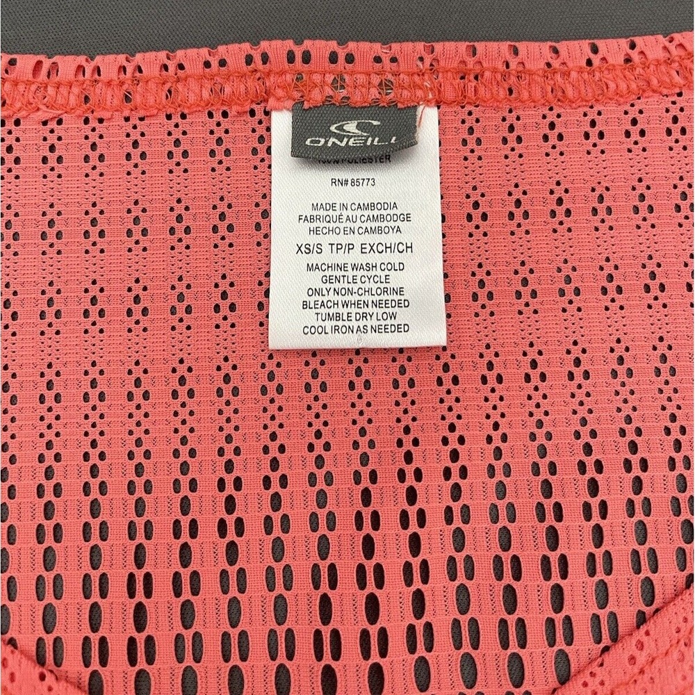 O'Neill Womens XS Coral Mesh Swimsuit Cover Up 3/4 Sleeve Lightweight - Picture 6 of 9